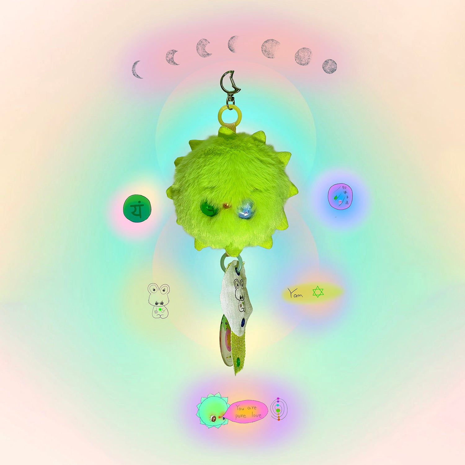 Heart Chakra * Spiritual plush toy